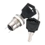 YRBWD Keyswitch, 0.4 Bật- Có Phím Công Tắc Khóa Phím, Dễ Dàng Lắp Đặt Thường Mở Lỗ Mouting Kích Thước 11mm Hai Thiết Bị Đầu Cuối DIY
