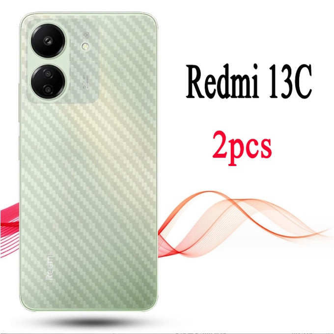 3 TRONG 1 Redmi 13C Kính Cường Lực Full Cover Phim Cho Redmi13C Ống Kính Máy Ảnh Kính Bảo Vệ Màn Hình Và Mặt Sau Phim