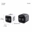 ZENZON Bộ hẹn giờ chế độ kép, Bộ đếm thời gian kỹ thuật số sạc Usb-c, Đồng hồ báo thức Mini Chế độ kép Cảm biến trọng lực Led Hẹn giờ nhà bếp Năng suất