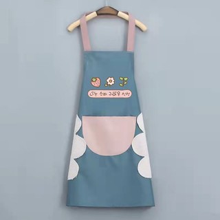 Tạp Dề Cao Cấp Chống Thấm Nước, Chống Bám Bẩn, có Miếng Lau Tay siêu thấm tiện lợi Myd.23