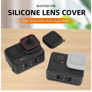 Dành Cho Insta360 Ace / Ace Pro Nắp Ống Kính Silicon Nắp Ống Kính 360 Ace