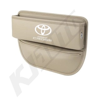 Túi Da pu Đựng Đồ Gắn Khe Hở Ghế Ngồi Xe Hơi Thể Thao toyota corolla cross trd gr