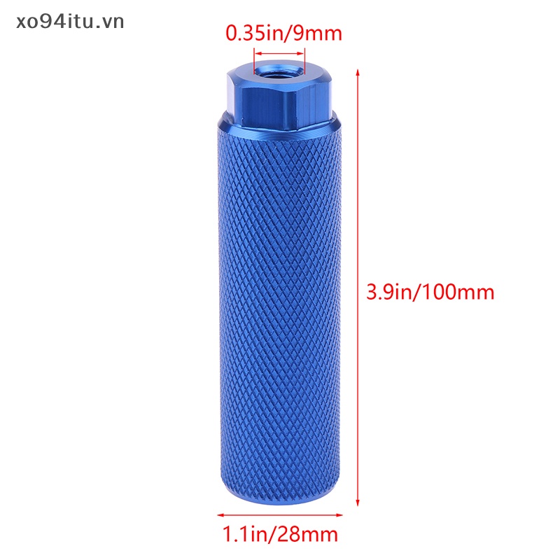 XOITU 1 Cái Hợp Kim Chân Đóng Thế Chốt Cho Xe Đạp BMX Phù Hợp Với 3 Trục 8 Inch Xe Đạp Chốt Chống Trượt Chì Chân Còn Lại Chốt Phụ Kiện VN