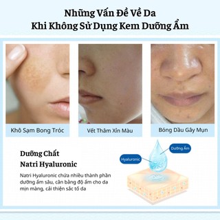Kem Dưỡng Ẩm Sâu Cho Da Hết Khô Sạm Xỉn Màu Giúp Da Căng Bóng Mịn Màng