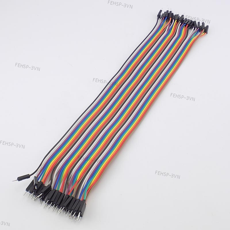 Dây Cáp Nối Đầu Đực Sang Đầu Đực 10cm / 20cm / 30cm 40 Pin Cho Arduino ...