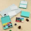 Bảng Màu Nước GREA, Hộp Tranh Dầm 12 / 24 Di Động, Nghệ Thuật Cung Cấp Dầu Acrylic Gouache Sơn Subpackage Nhựa Màu