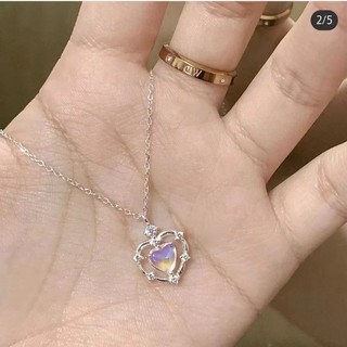 Dây Chuyền Phong Cách Hàn Quốc Trái Tim Dần Dần Màu Sắc Vòng Cổ Thời Trang Titan Thép Vòng Cổ Ngọt Mát Vòng Cổ Cho Phụ Nữ Quà Tặng Thép Titan Mặt Trái Tim Màu Gradient Thời Trang Vòng cổ Thép Titan Mặt Trái Tim Màu Gradient Thời Trang Hàn Quốc Cho Nữ