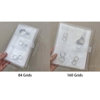 [COD] PURECOTTON0 84 / 160 Lưới Trang Sức Sách Bảo Quản Vòng Cổ Trong Suốt Túi Album Ảnh