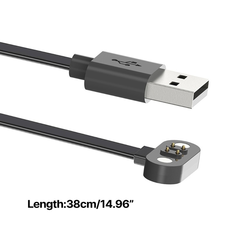 Dây sạc từ tính nhẹ và di động GODD cho tai nghe Mojawa RunPlus Dây sạc an toàn và hiệu quả 38cm
