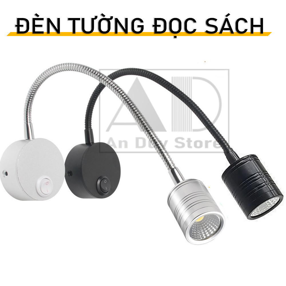 Đèn Led soi tranh treo tường 5W, Tích hợp Đèn đọc sách đầu giường, Đèn ...