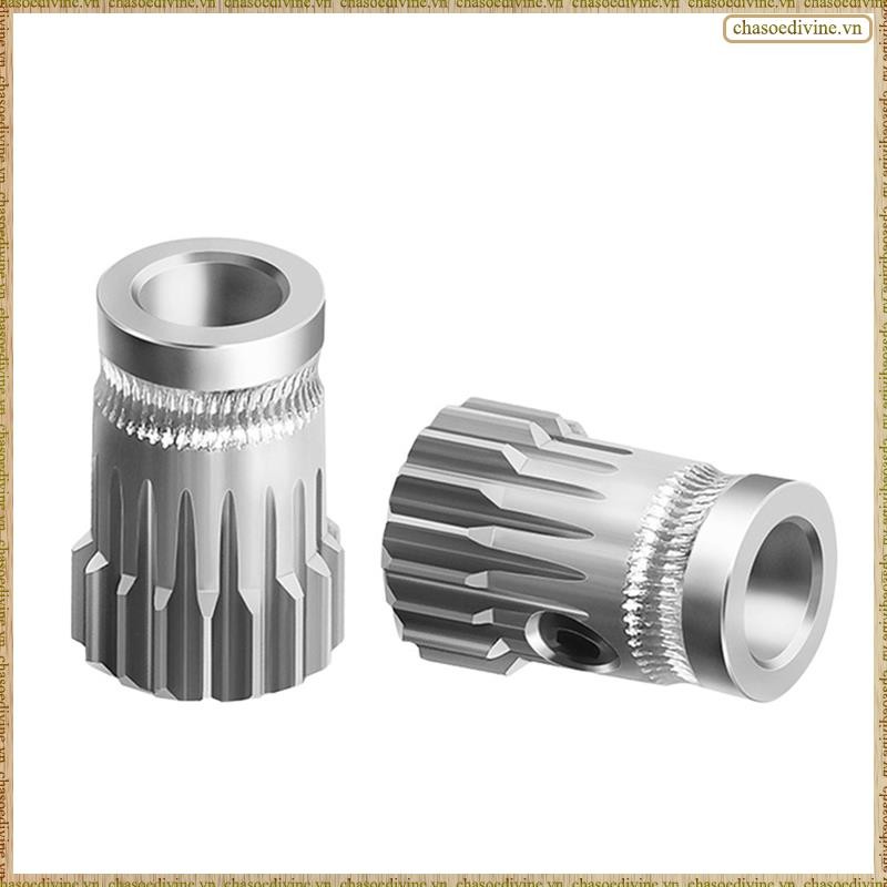 [K O G X] 2 Bánh răng đùn MK8 Bánh xe đùn đôi bằng thép không gỉ Bowden Gear 3D Máy in một phần cho CR10 3