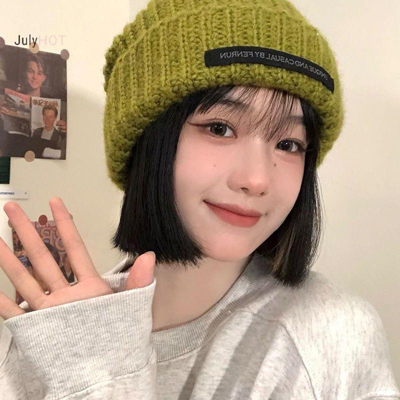 Julyhot Mũ Màu Trơn Thu Đông Mũ Ấm Áp Cho Nữ Bé Gái Đơn Giản Ngoài Trời Mũ Ấm Thời Trang Đa Năng Hàng Ngày Mũ Thường Ngày Quà Tặng Massivedeals