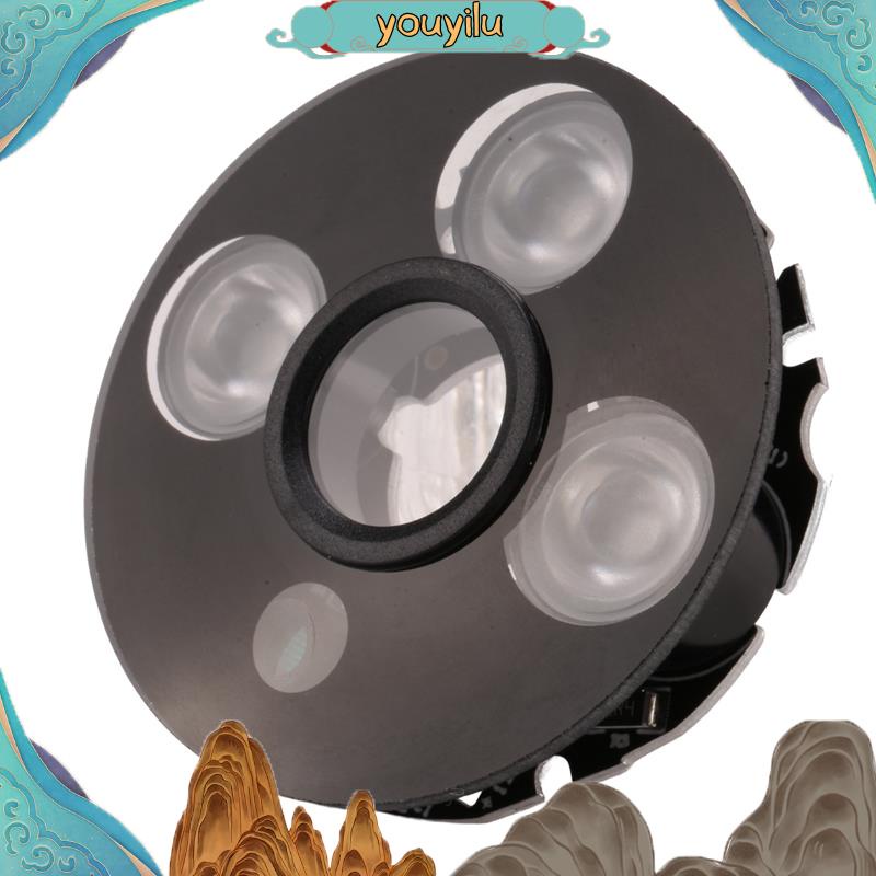 Bộ 3 Bảng Đèn led Hồng Ngoại ir 3x ir Cho Camera cctv Đường Kính 53mm ...