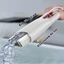 Cây Lau Bếp Tự Vắt Mini Đa Năng - Dụng Cụ Lau Kính Oto - Chổi Vệ Sinh Nhà Tắm Bàn Làm Vệc Gấp Gọn