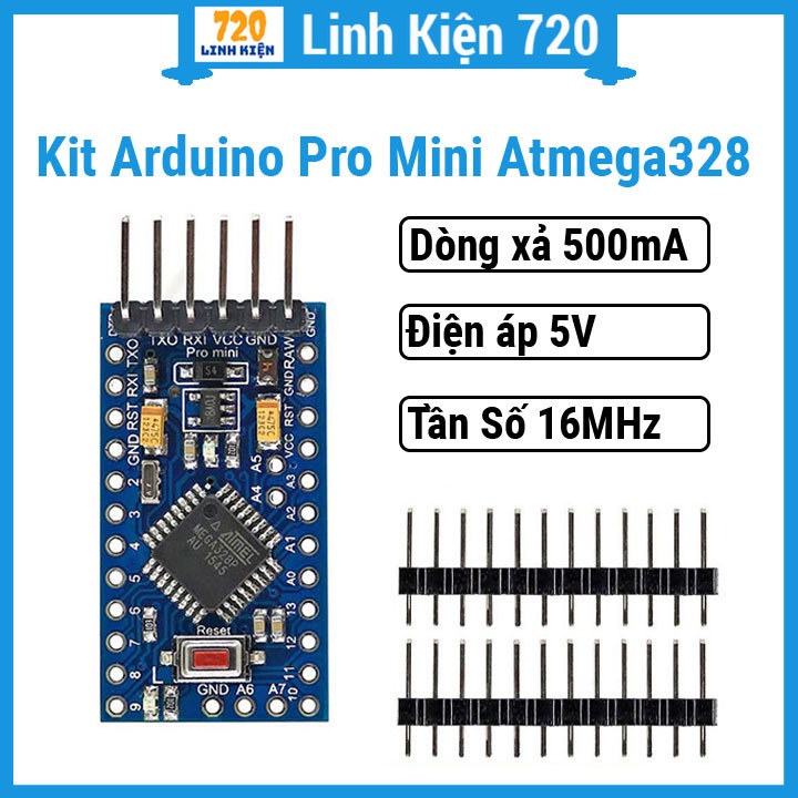 Kit arduino pro mini Atmega328 5V/16M | Shopee Việt Nam