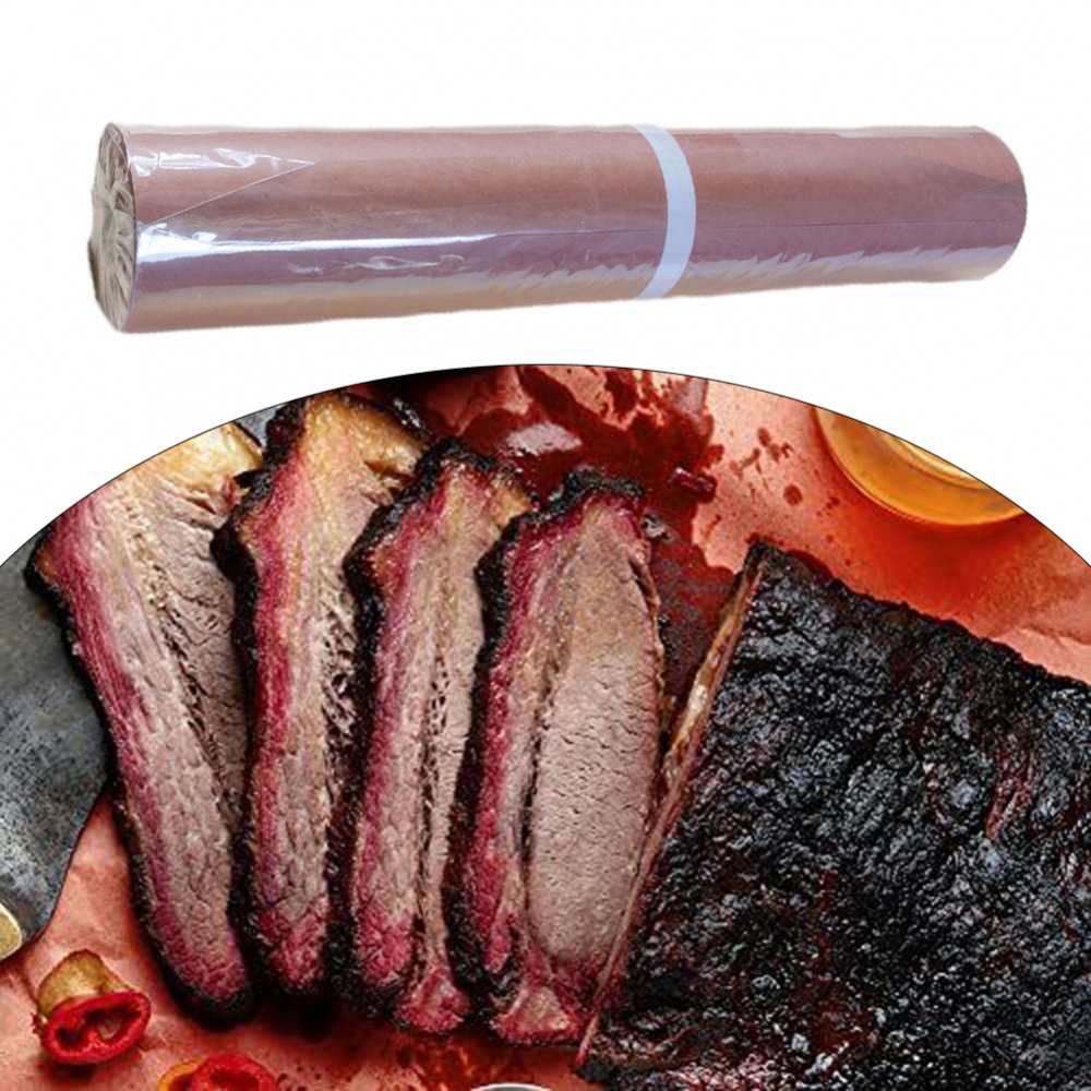 【VARSTR】Wood Pulp Pink Butcher Paper Roll for Moist and Flavorful BBQ ...
