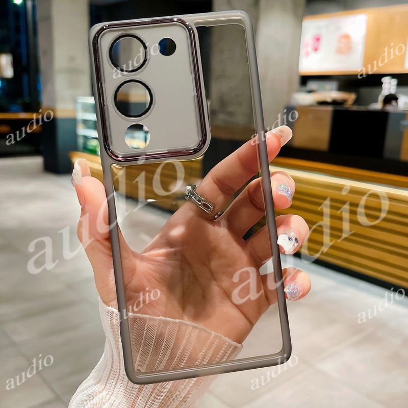 Ốp Điện Thoại Vivo V29e V30 V29 Pro Lite V29Pro 5G 2024 Full Ống Kính Bảo Vệ Camera Trong Suốt Mềm Silicon Cho Vivo V 29 E 30 Pro Lite 29e 29Pro VivoV29e VivoV30Pro