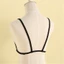 BTF Spaghetti Dây Cotton Mock Camisole Màu Trơn Bọc Ngực Lớp Phủ Modesty Bảng Vest Phân Chia Bao Cho Thấp Cu