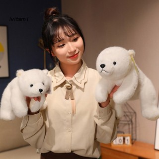 [lv] Gấu Bắc Cực Nhồi Bông Mềm Mại Dễ Thương Trang Trí Nhà Cửa Sinh Nhật Trẻ Em Và Nam Ái