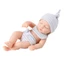 ✿ Búp Bê Em Bé Sơ Sinh Bằng Silicon Mềm Chống Nước 7inch