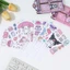 Mới - Dress Up Tủ quần áo Tạo kiểu Sách yên tĩnh, Nhãn dán đa dạng Kuromi My Melody HelloKitty Diy Đồ chơi thủ công Sách yên tĩnh cho trẻ em