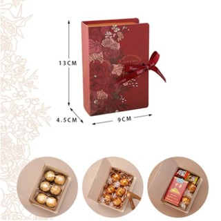 Hộp Đựng Kẹo Hình Quyển Sách Đơn Giản Sáng Tạo diy