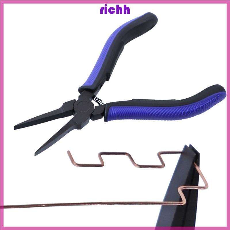 Richh Kìm Mũi Dẹt Làm Trang Sức Thủ Công diy