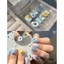 XGB 3D Nail Art Khuôn Silicon Hoạt Hình Dễ Thương Họa Tiết Vịt Nhựa Đúc Khuôn
