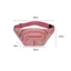 Túi đeo vai ngực MONOSTYLE, Túi đeo thắt lưng chống nước Fanny Pack, Chữ dập nóng Túi đeo chéo phong cách Hàn Quốc nhẹ đa chức năng