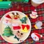 YT4 Hoạt Hình Dễ Thương Giáng Sinh Ông Già Noel Nai Sừng Tấm Người Tuyết Sang Trọng Trâm Cài pin Cô Gái Trang Trí Huy Hiệu Túi Và Quần Áo accessorie