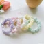 🌺xinyia🌺Dây Buộc Tóc Cao Su Đính Ngọc Trai Màu Sắc Kẹo Ngọt Phong Cách Mori Hàn Quốc
