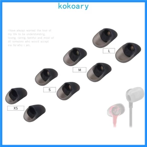 1 Bộ 2 Nút Bọc Đầu Tai Nghe kok kok Bằng Mây Trong Suốt Cho hyperx cloud Earphones