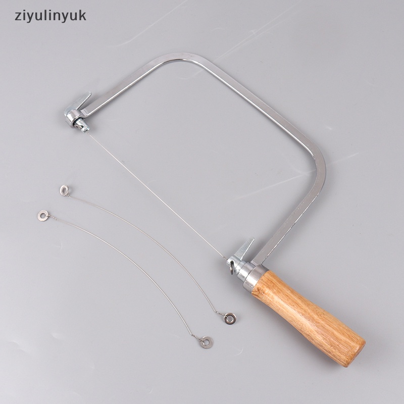 Cưa Cắt Dây Thép Không Gỉ ziyulinyuk Kèm 2 Dây Cưa Dùng Làm Xà Phòng Sáp diy