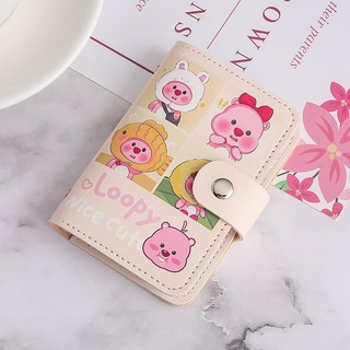 Ví Đựng Thẻ YG Loppy Hoạt Hình Dễ Thương Khử Từ Đa Năng Nhỏ Gọn Cho Nữ
