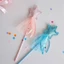 FUHUIOT Star Fairy Wand, Nhập vai Girls Wand Princess Wand, Đám cưới đầy màu sắc Dreamlike Plastic Kids Stick Wand Cosplay Đạo cụ