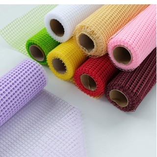 MEOWU Cuộn Lưới Thô Lưới Cứng Bó Hoa Trang Trí Giỏ Quà, Hoa Đẹp Kích Thước 50 cm