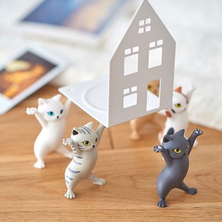 Dễ Thương Đồ Trang Trí Hình Chú Mèo Nhảy Múa Đa Năng Kích Thước 6cm