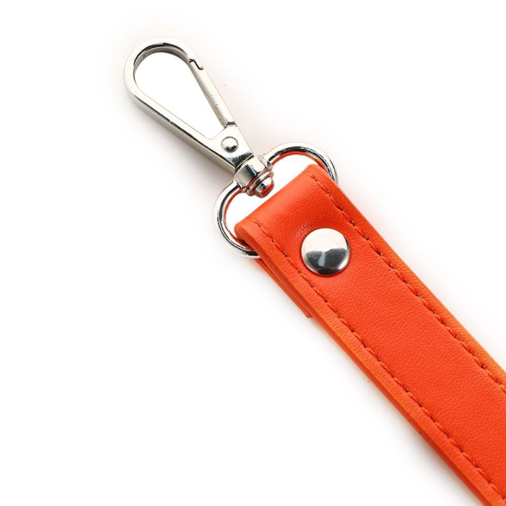 Tay cầm túi GUSTAVA, Dây đeo túi ngắn bằng da phần cứng 36cm, Dây đeo vai rộng thay thế DIY