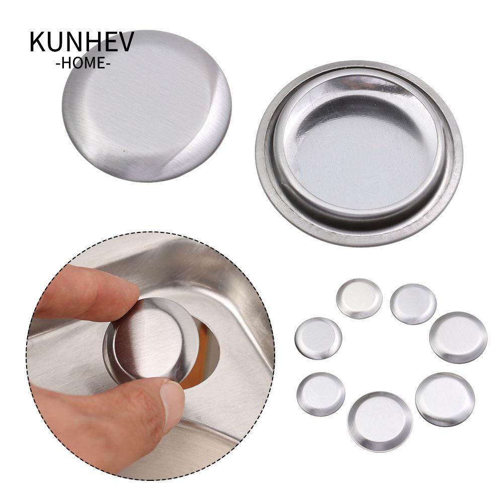 KUNHEV Nắp Đậy Cống Thoát Nước Bồn Rửa Chén Bằng Thép Không Gỉ Trang Trí