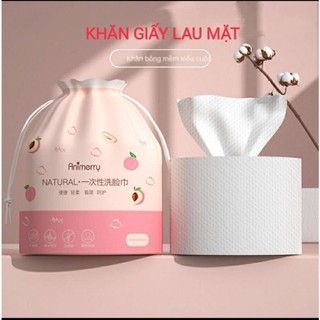 Khăn mặt cuộn, Bông mút bọt biển siêu mềm rửa mặt 12 miếng, Skincare