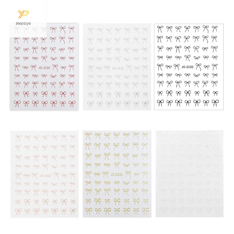 Ppy 3D Tự Dính Móng Tay Nghệ Thuật Dán Fench Thiết Kế Móng Tay Nghệ Thuật Dán Đề Can Móng Tay
