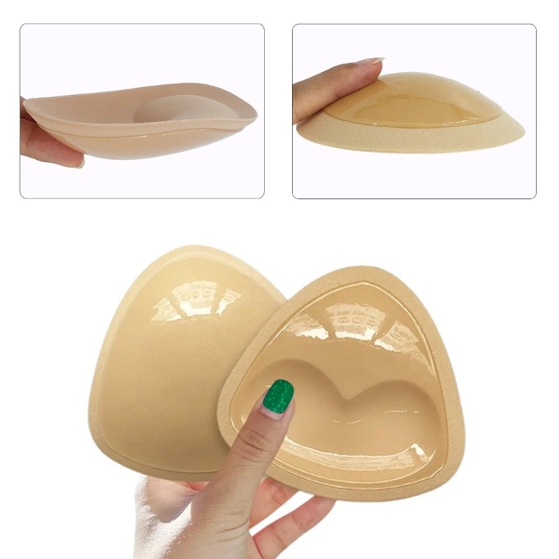 Áo ngực PPY hai mặt dính, tái sử dụng, đẩy lên áo ngực thể thao cho bikini và đồ bơi