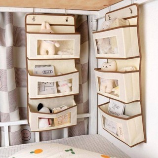 Túi đựng đồ treo JOYFULLIFE, Kệ đựng đồ lặt vặt bằng vải không dệt 1 / 2 / 3 lớp, Đồ lặt vặt trên cửa dễ thương Lưu trữ đồ lót Tất sắp xếp tại nhà