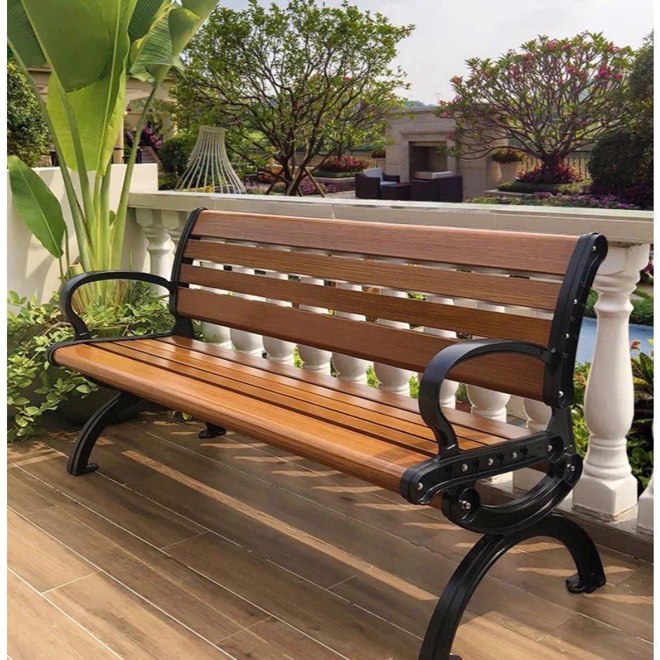 Ghế ban công Hợp Kim Nhôm Nhập khẩu Ghế ngồi ban công sang trọng Ghế sân vườn đẹp Ghế ngoài trời HP02