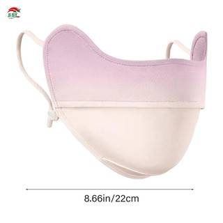 Mặt nạ UV tái sử dụng Unisex Bảo vệ tia cực tím Mặt nạ chống nắng bằng lụa băng ba chiều mỏng