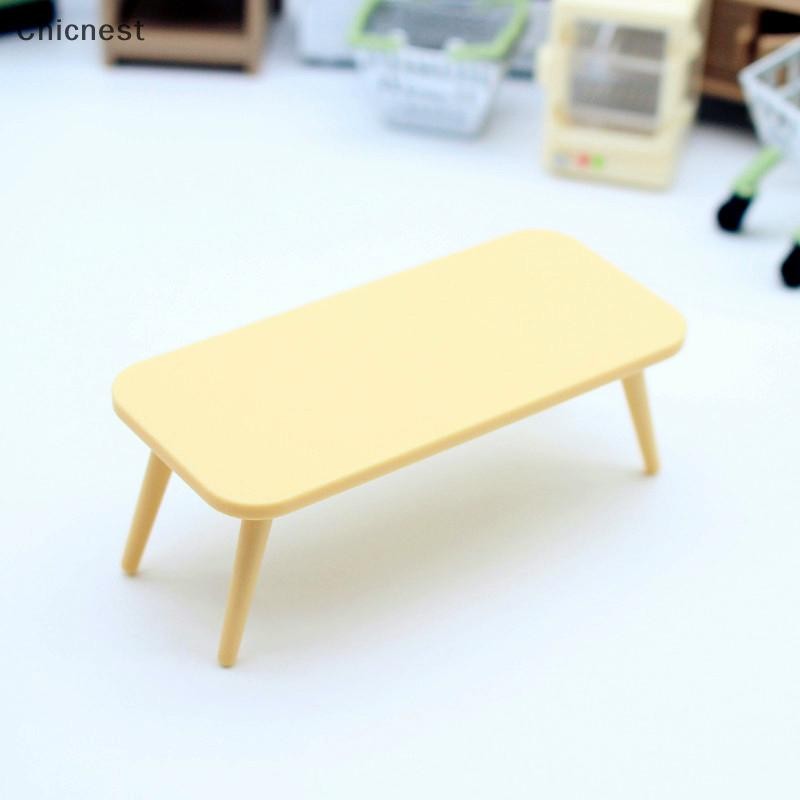 [Chc] Nhà búp bê Lưới không gian Bàn trà Micro Scene Model DIY Phòng khách Đồ chơi gia đình Búp bê Cô gái Quà tặng Phụ kiện nội thất nhà búp bê [VN]