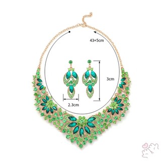 IOIIK Bông tai vòng cổ cổ cổ điển châu Âu Phù hợp với vật liệu không mùi và không độc hại