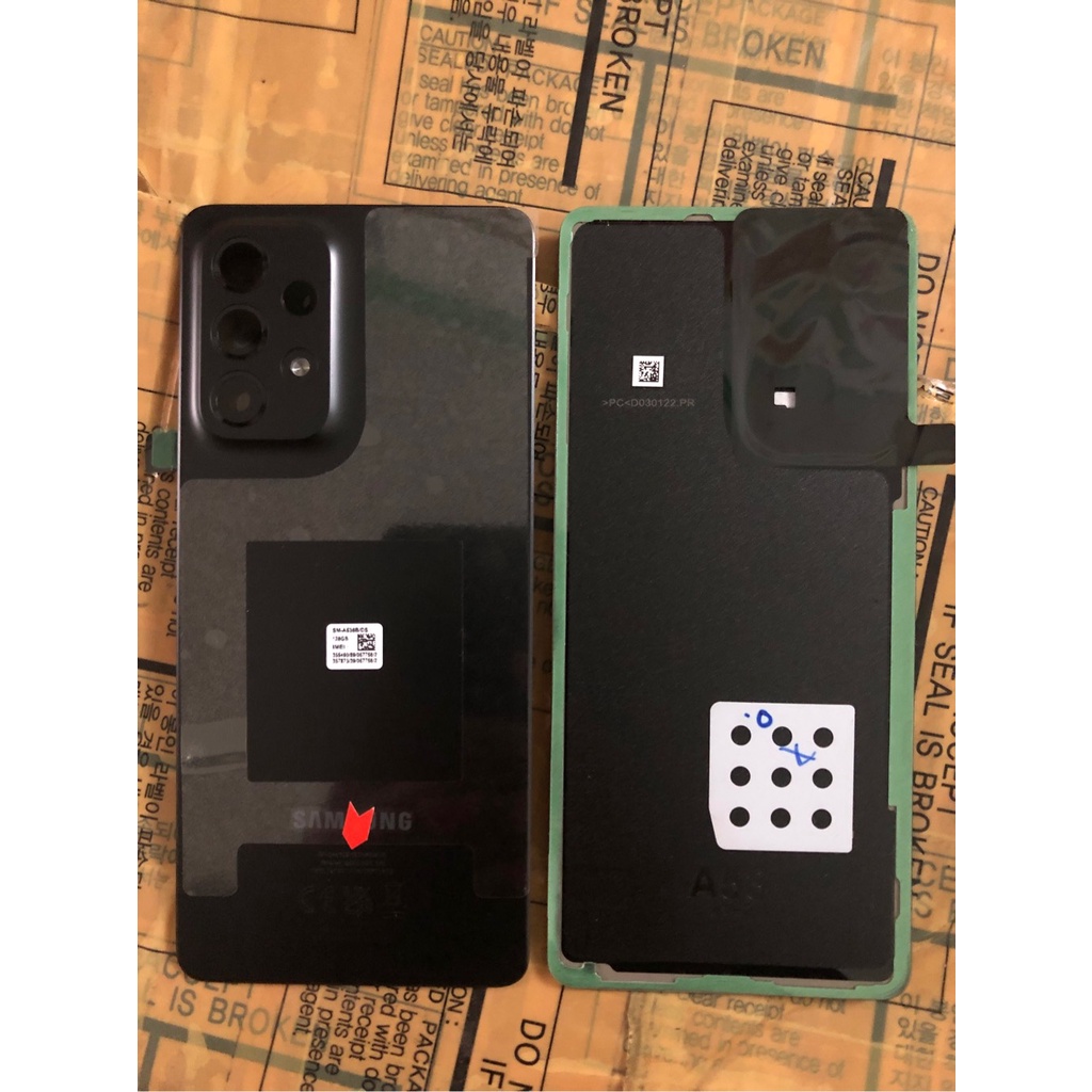 nắp lưng samsung a53 zin đủ kính camera