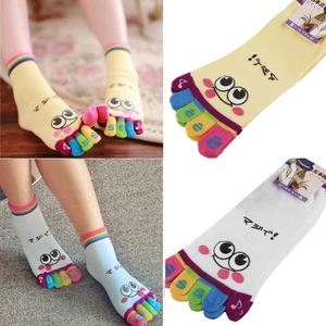 XGB Năm Ngón Chân Tất Hoạt Hình Thủy Thủ Đoàn Tất Cotton Thoáng Khí Tất Ngộ nghĩnh