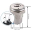 YRBWD Keyswitch, 0.4 Bật- Có Phím Công Tắc Khóa Phím, Dễ Dàng Lắp Đặt Thường Mở Lỗ Mouting Kích Thước 11mm Hai Thiết Bị Đầu Cuối DIY